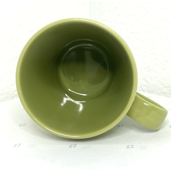 Starbucks 2009 Design House Stockholm‎ Green Coffee Mug 12 fl oz - Picture 5 of 9